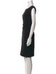 Diane von Furstenberg Bateau Neckline Knee-Length Dress
