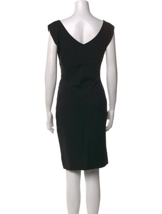 Diane von Furstenberg Bateau Neckline Knee-Length Dress