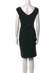 Diane von Furstenberg Bateau Neckline Knee-Length Dress