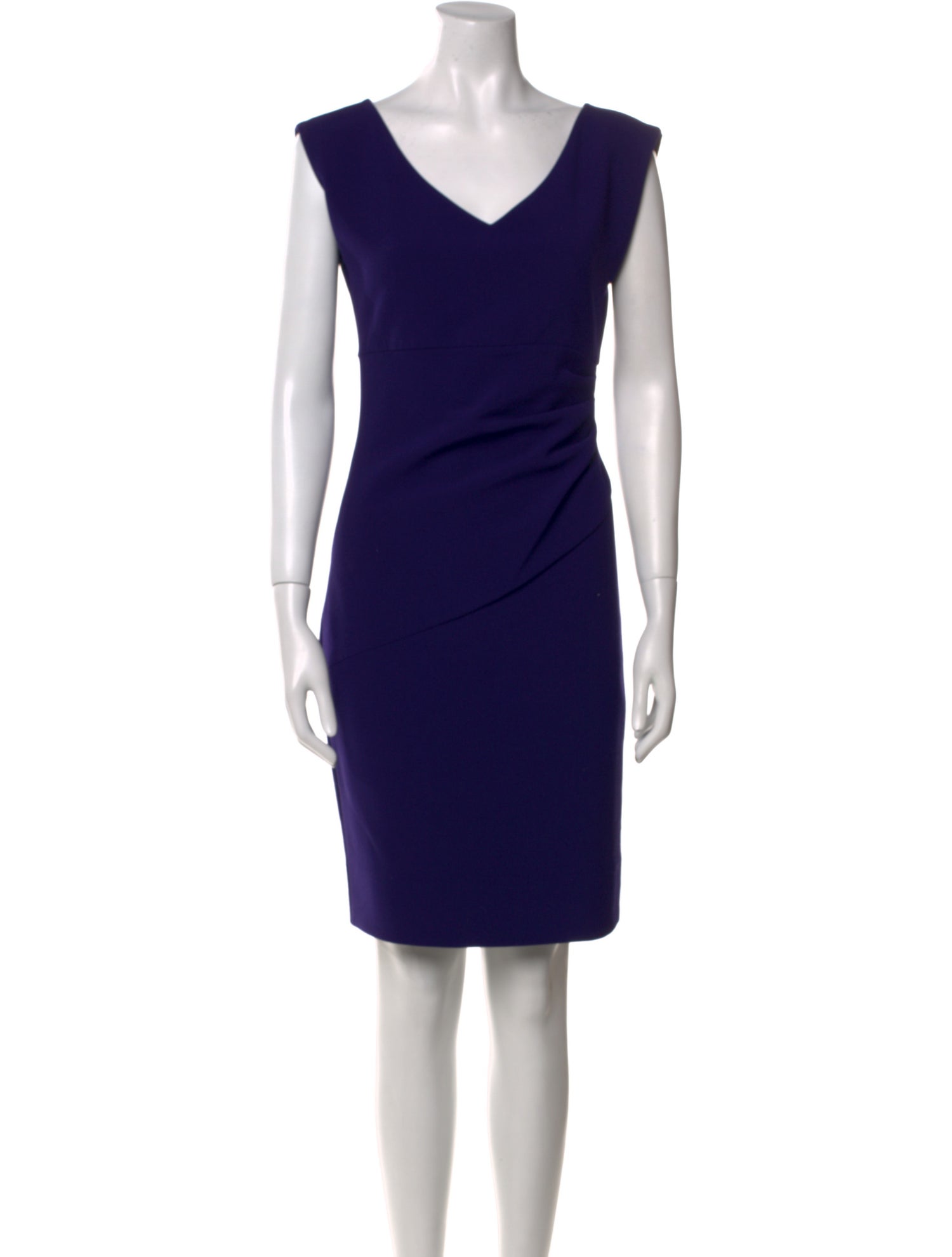 Diane von Furstenberg V-Neck Knee-Length Dress