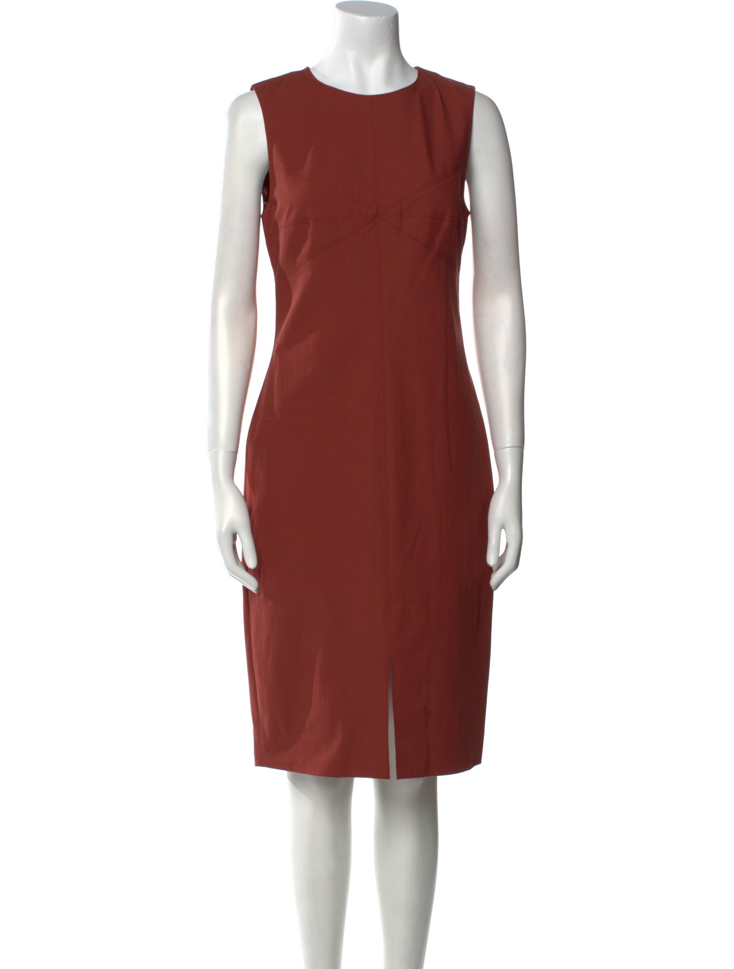 Diane von Furstenberg Crew Neck Knee-Length Dress