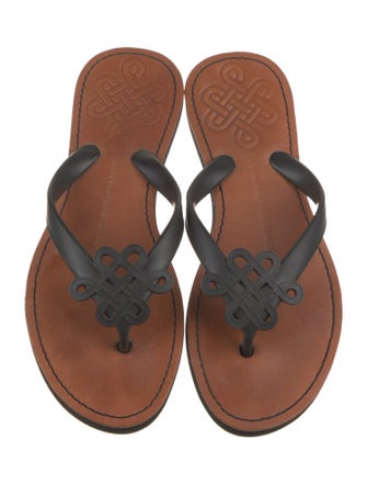 Diane von Furstenberg Rubber Flip Flops