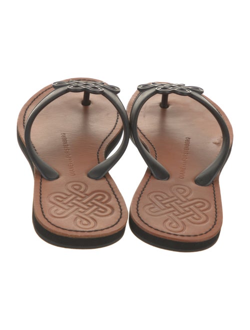 Diane von Furstenberg Rubber Flip Flops