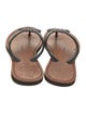 Diane von Furstenberg Rubber Flip Flops