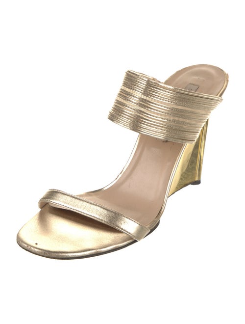 Diane von Furstenberg Leather Slides