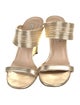 Diane von Furstenberg Leather Slides
