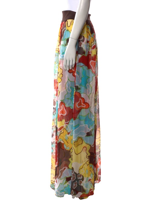 Diane von Furstenberg Silk Long Skirt