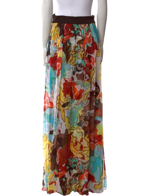 Diane von Furstenberg Silk Long Skirt