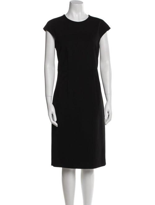 Diane von Furstenberg Crew Neck Midi Length Dress