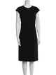 Diane von Furstenberg Crew Neck Midi Length Dress