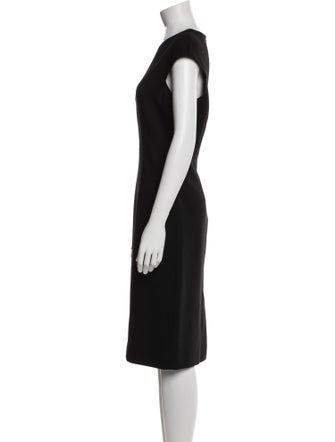 Diane von Furstenberg Crew Neck Midi Length Dress