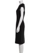 Diane von Furstenberg Crew Neck Midi Length Dress