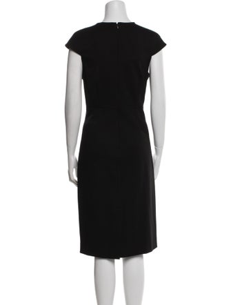 Diane von Furstenberg Crew Neck Midi Length Dress