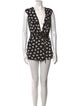 Diane von Furstenberg Silk Printed Romper