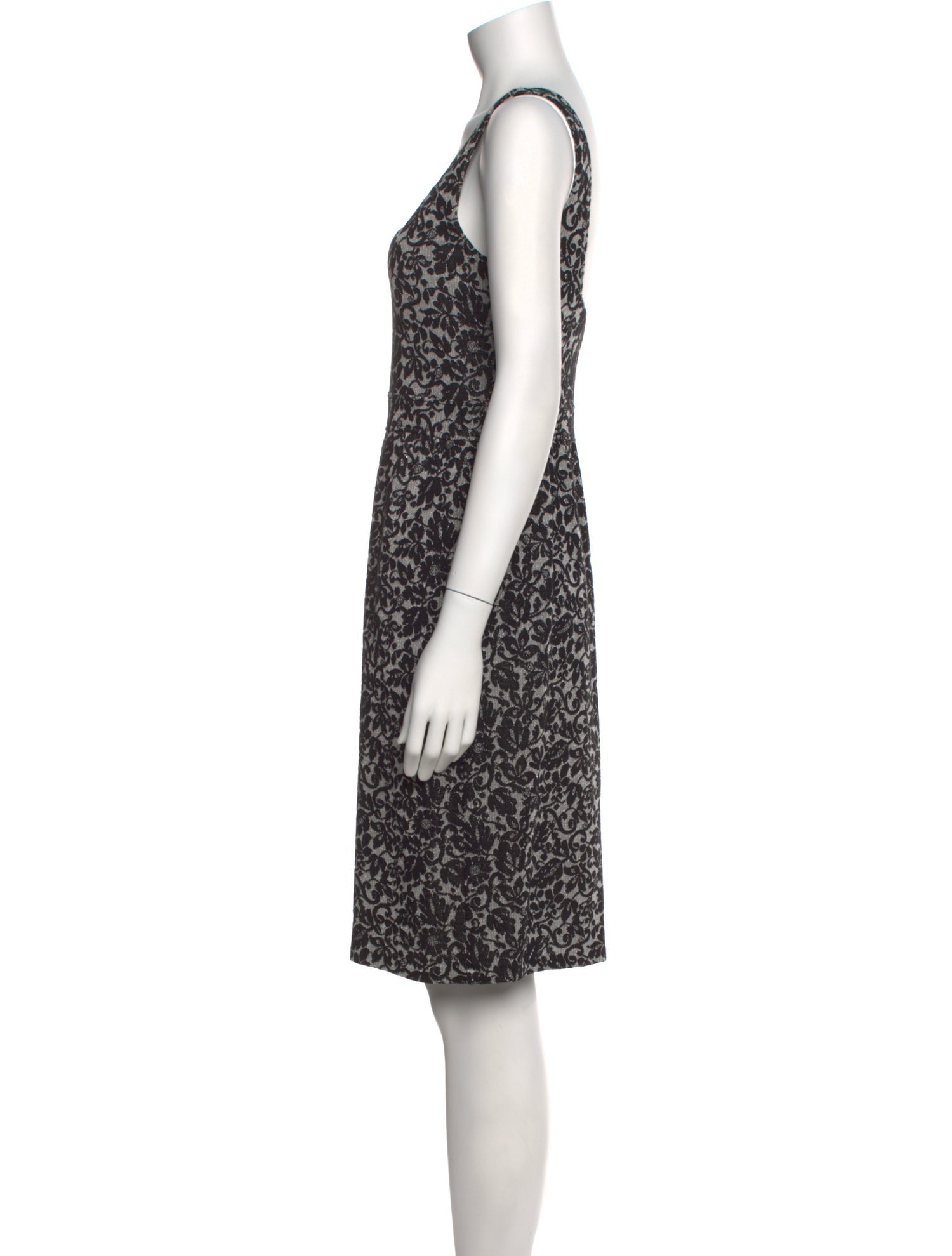Diane von Furstenberg Printed Knee-Length Dress
