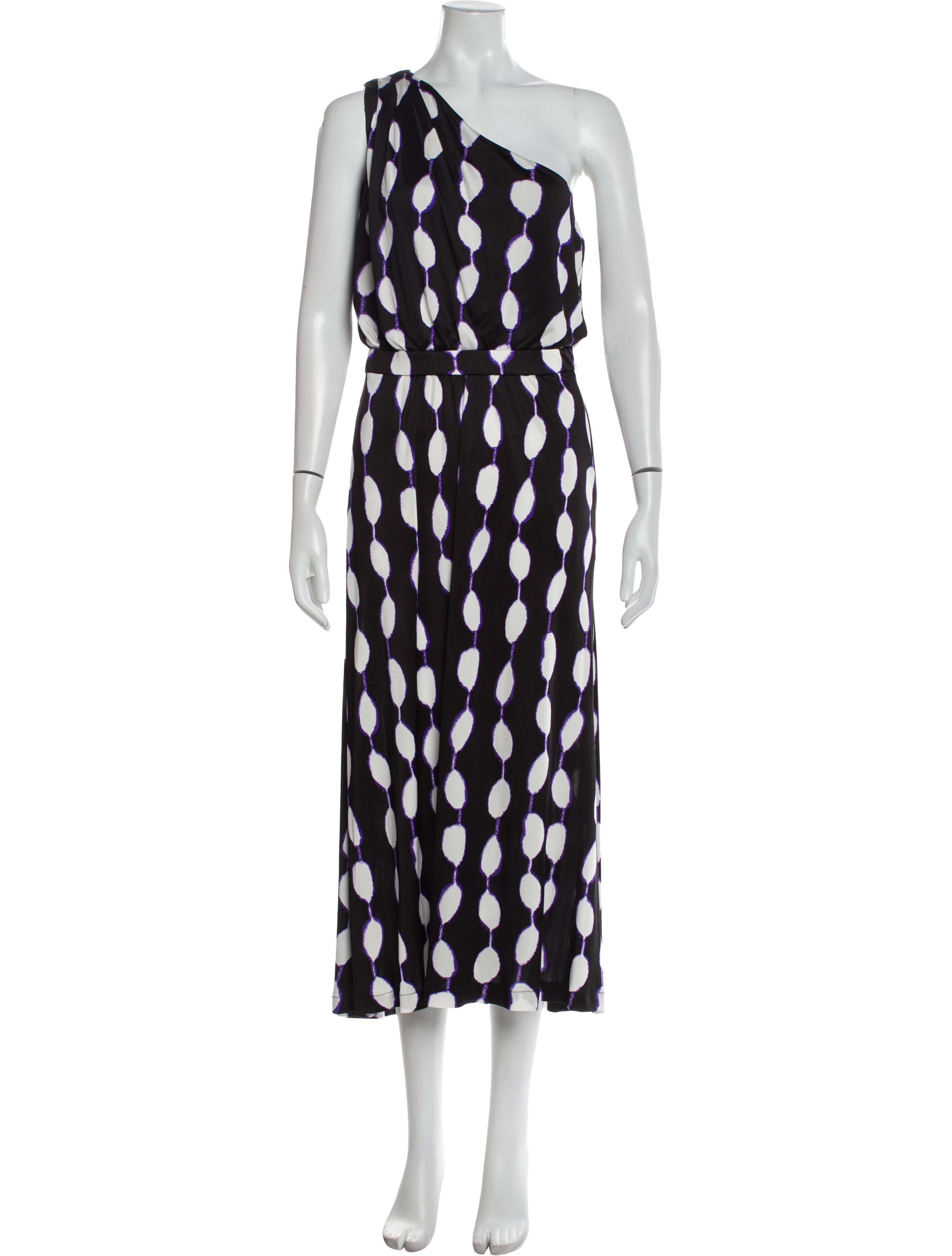 Diane von Furstenberg Printed Long Dress