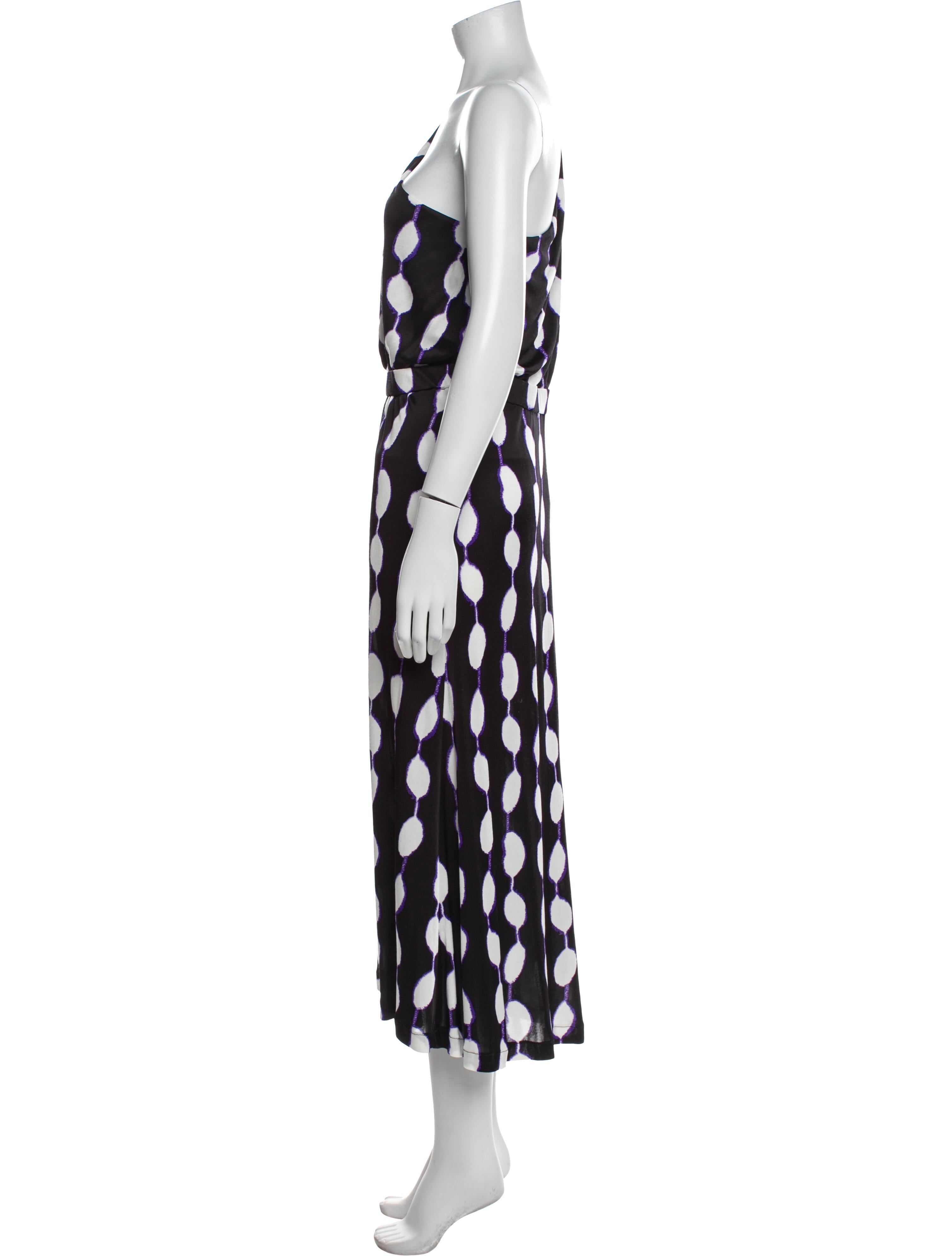 Diane von Furstenberg Printed Long Dress