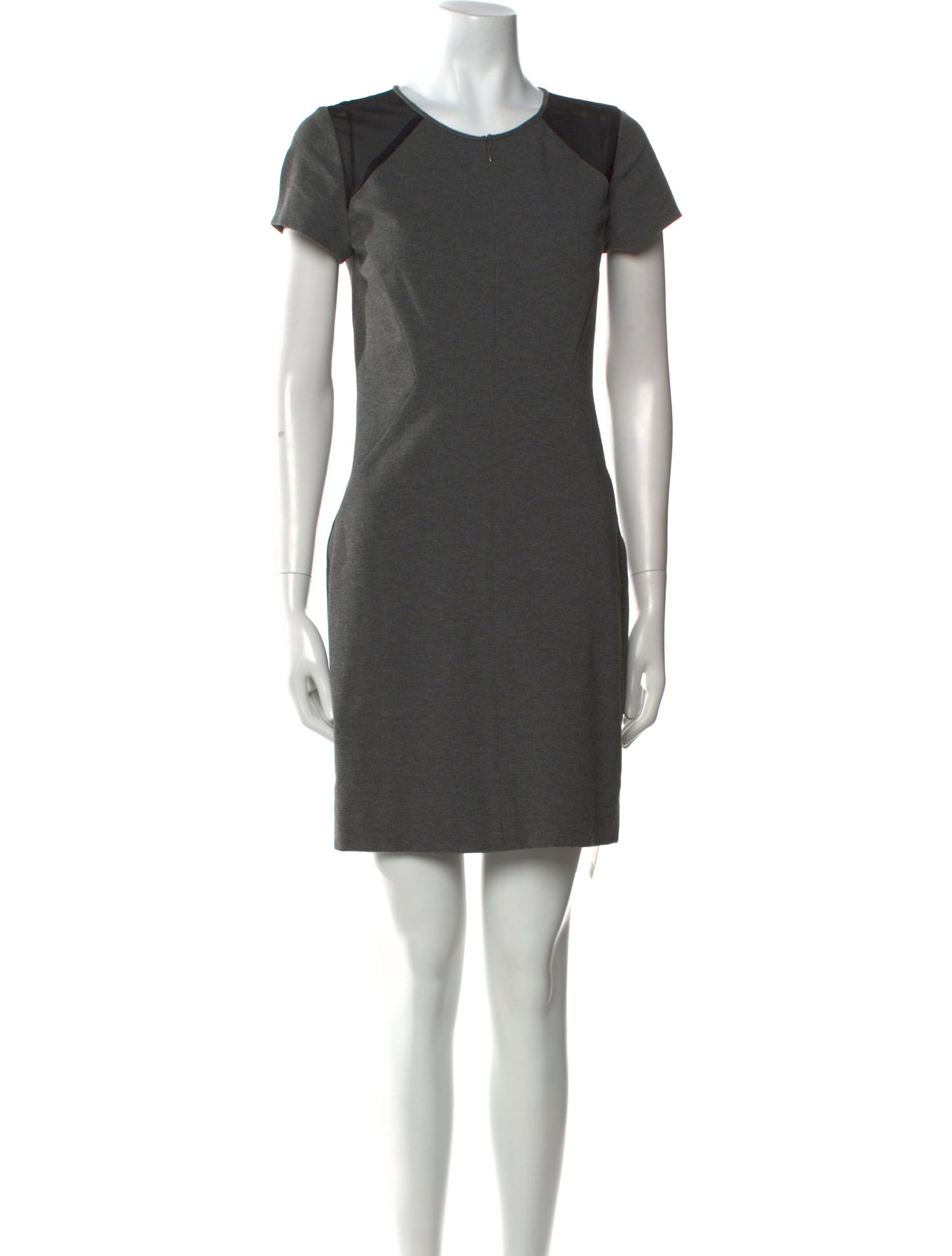 Diane von Furstenberg Crew Neck Mini Dress