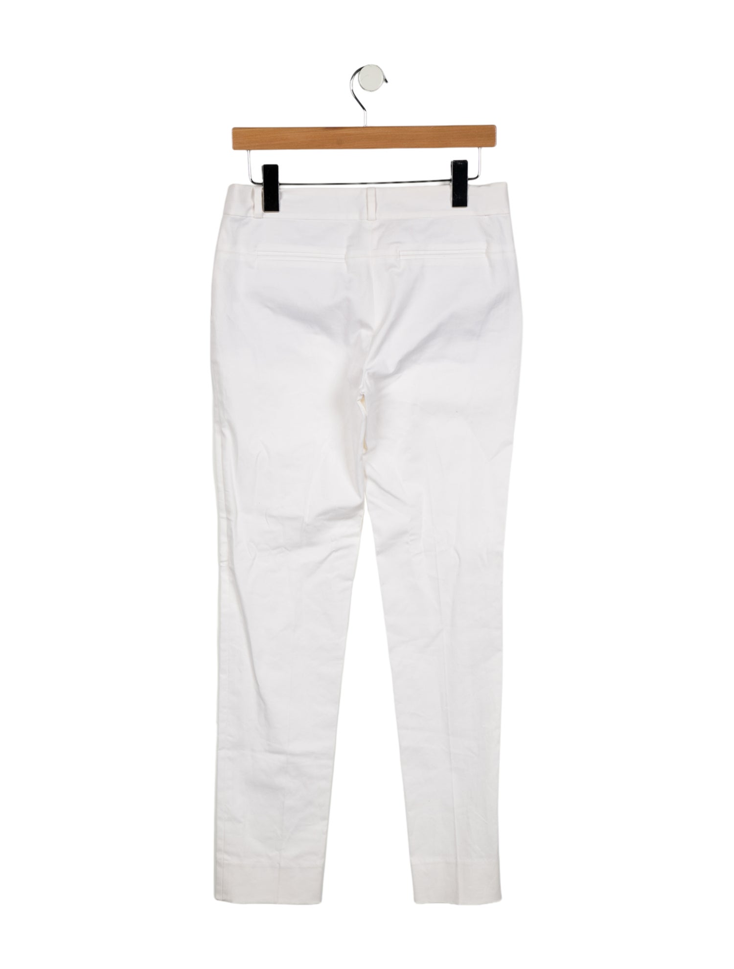 Diane von Furstenberg Mid-Rise Straight Leg Jeans