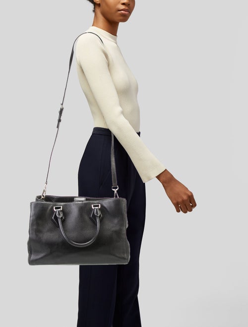 Diane von Furstenberg Leather Top Handle Bag