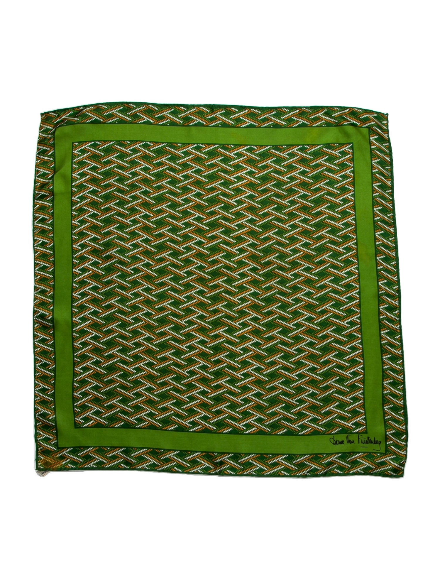 Diane von Furstenberg Silk Printed Scarf