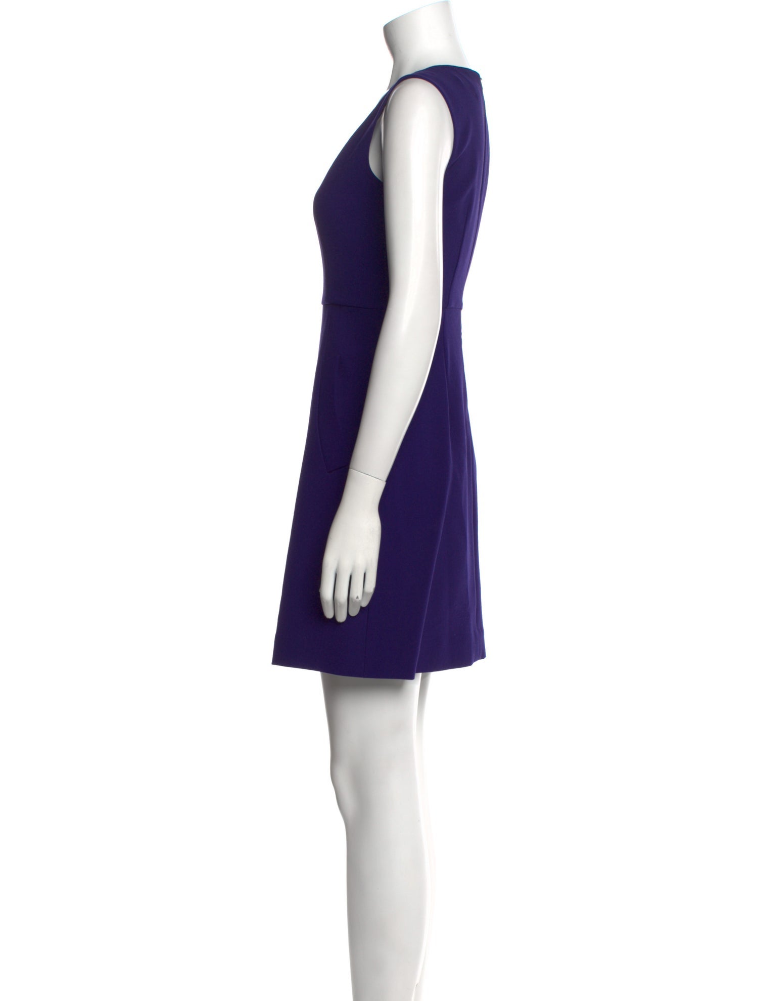 Diane von Furstenberg V-Neck Mini Dress