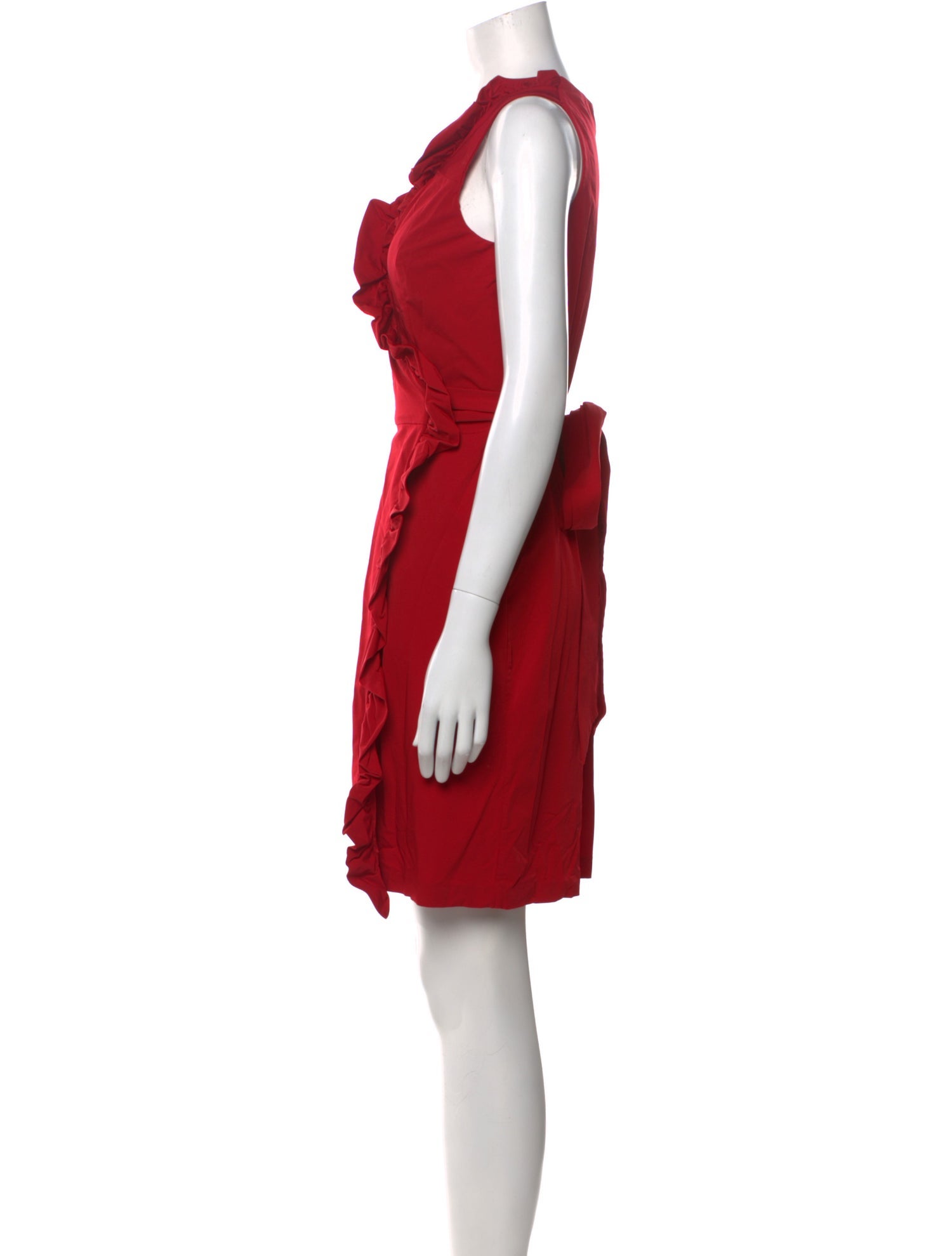 Diane von Furstenberg V-Neck Mini Dress