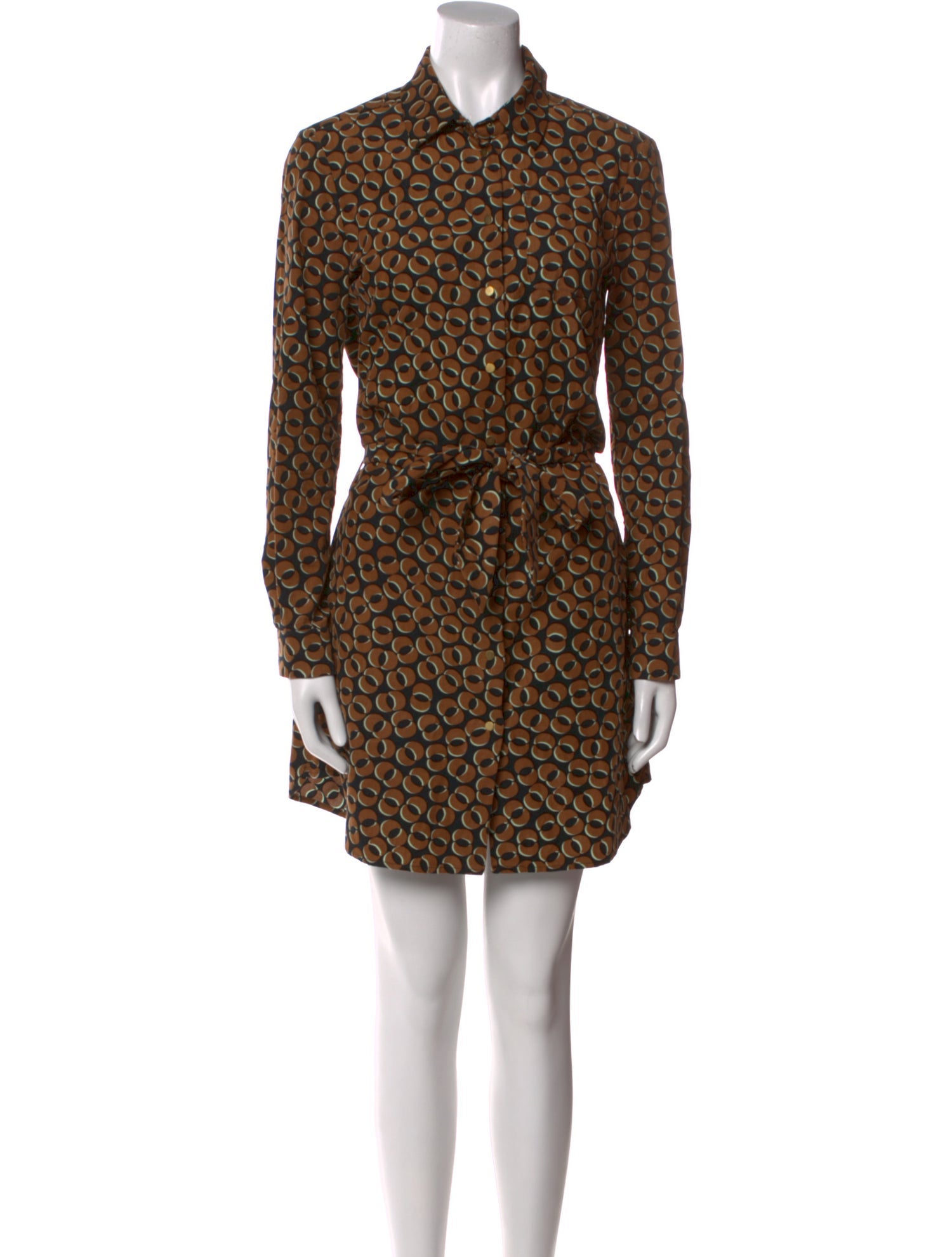 Diane von Furstenberg Printed Mini Dress