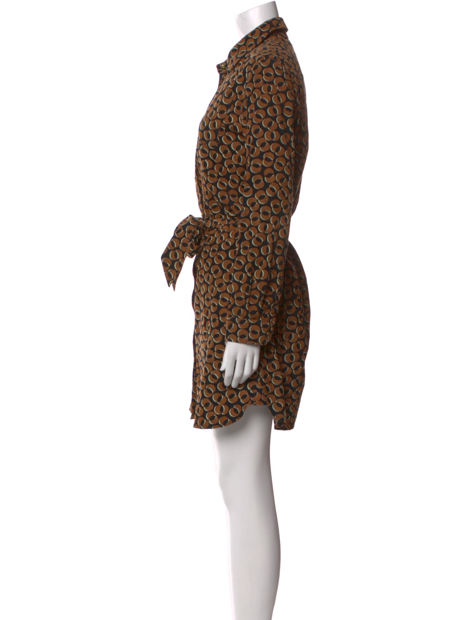 Diane von Furstenberg Printed Mini Dress