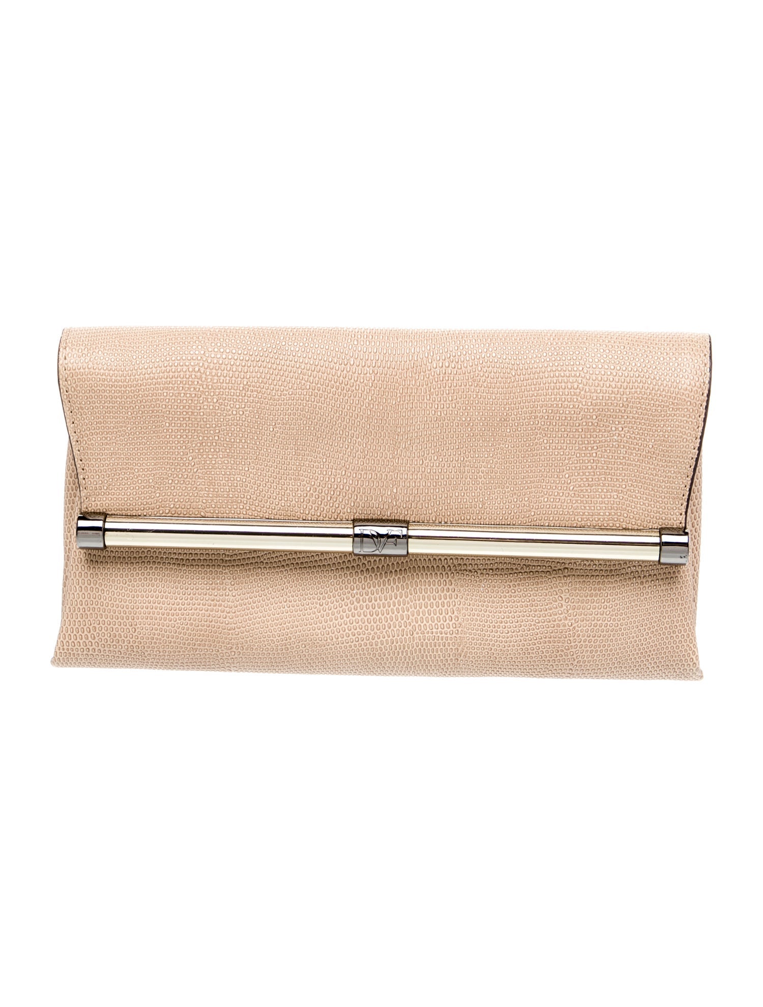 Diane von Furstenberg Leather Clutch