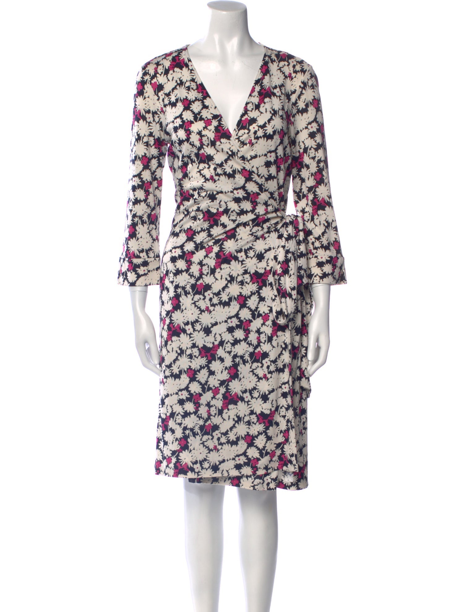 Diane von Furstenberg Silk Knee-Length Dress