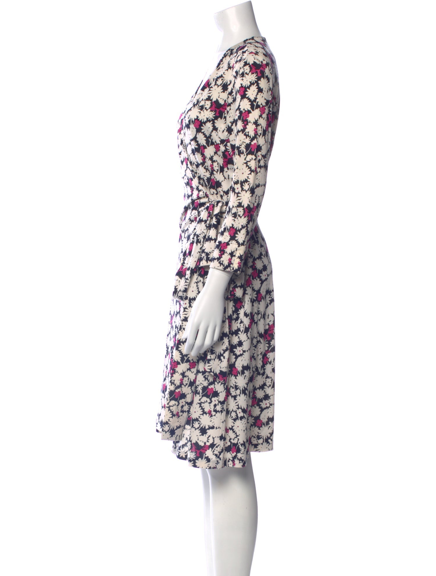 Diane von Furstenberg Silk Knee-Length Dress