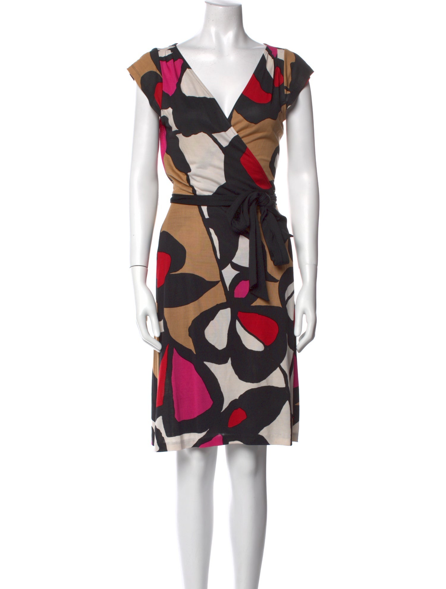 Diane von Furstenberg Silk Knee-Length Dress