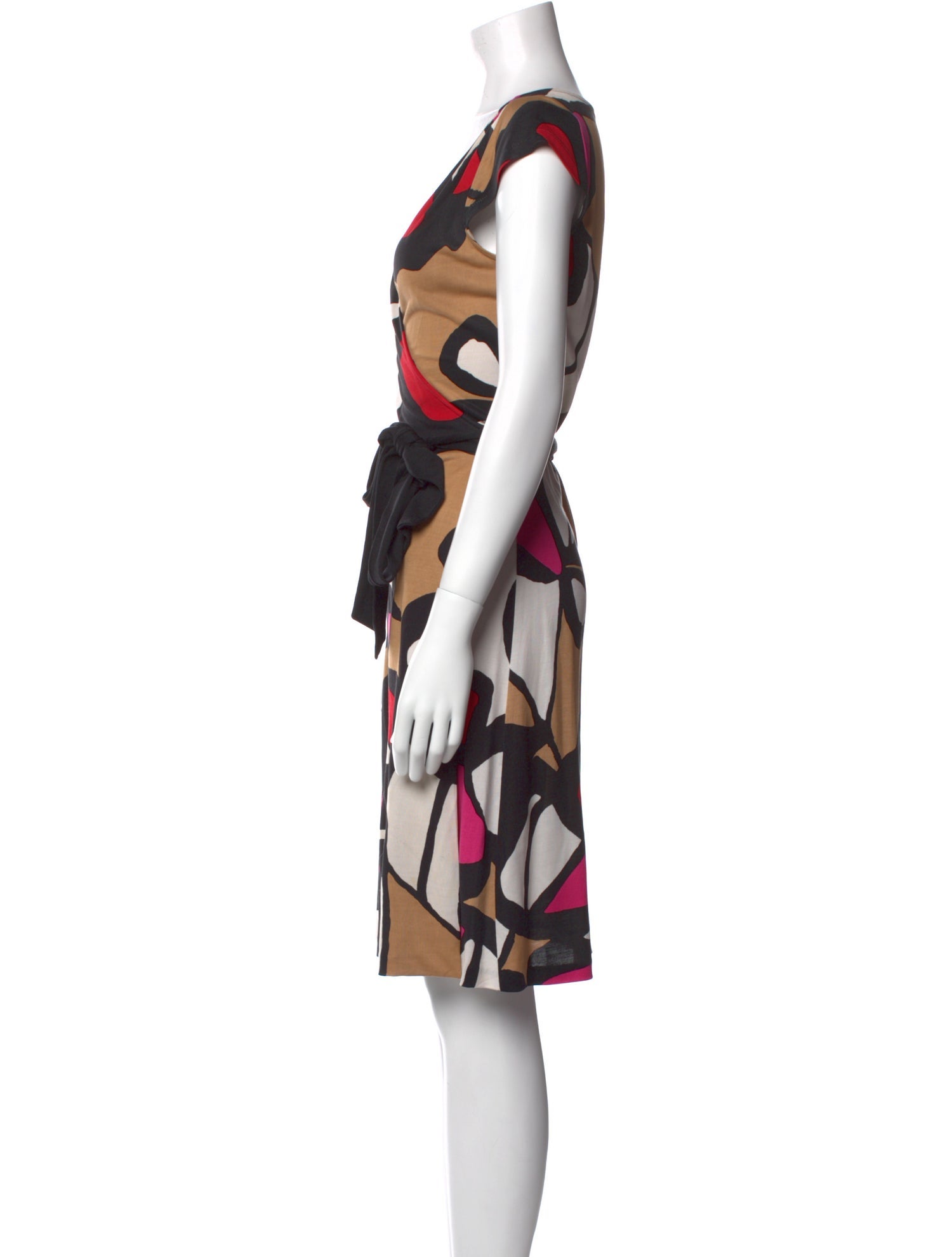 Diane von Furstenberg Silk Knee-Length Dress