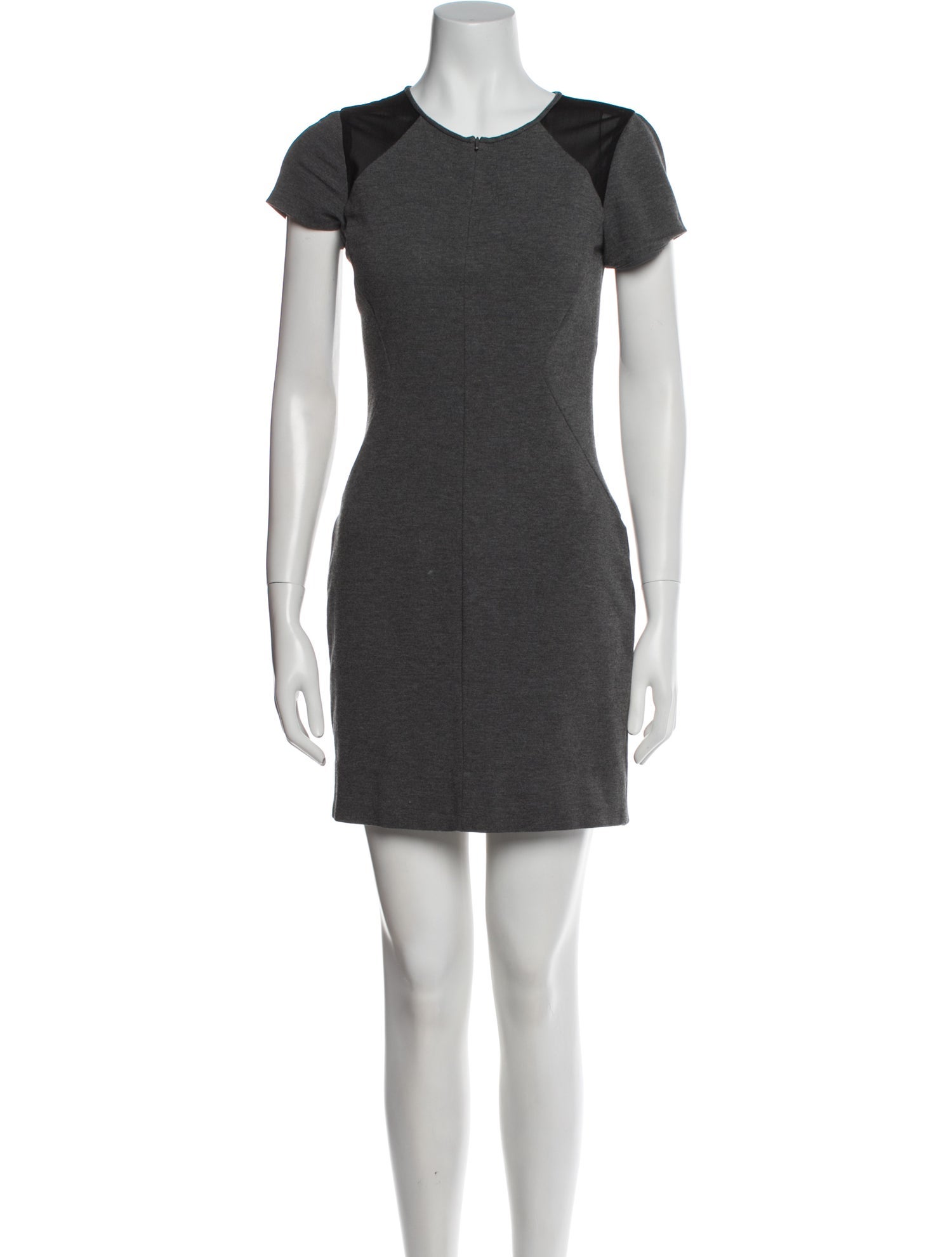 Diane von Furstenberg Crew Neck Mini Dress