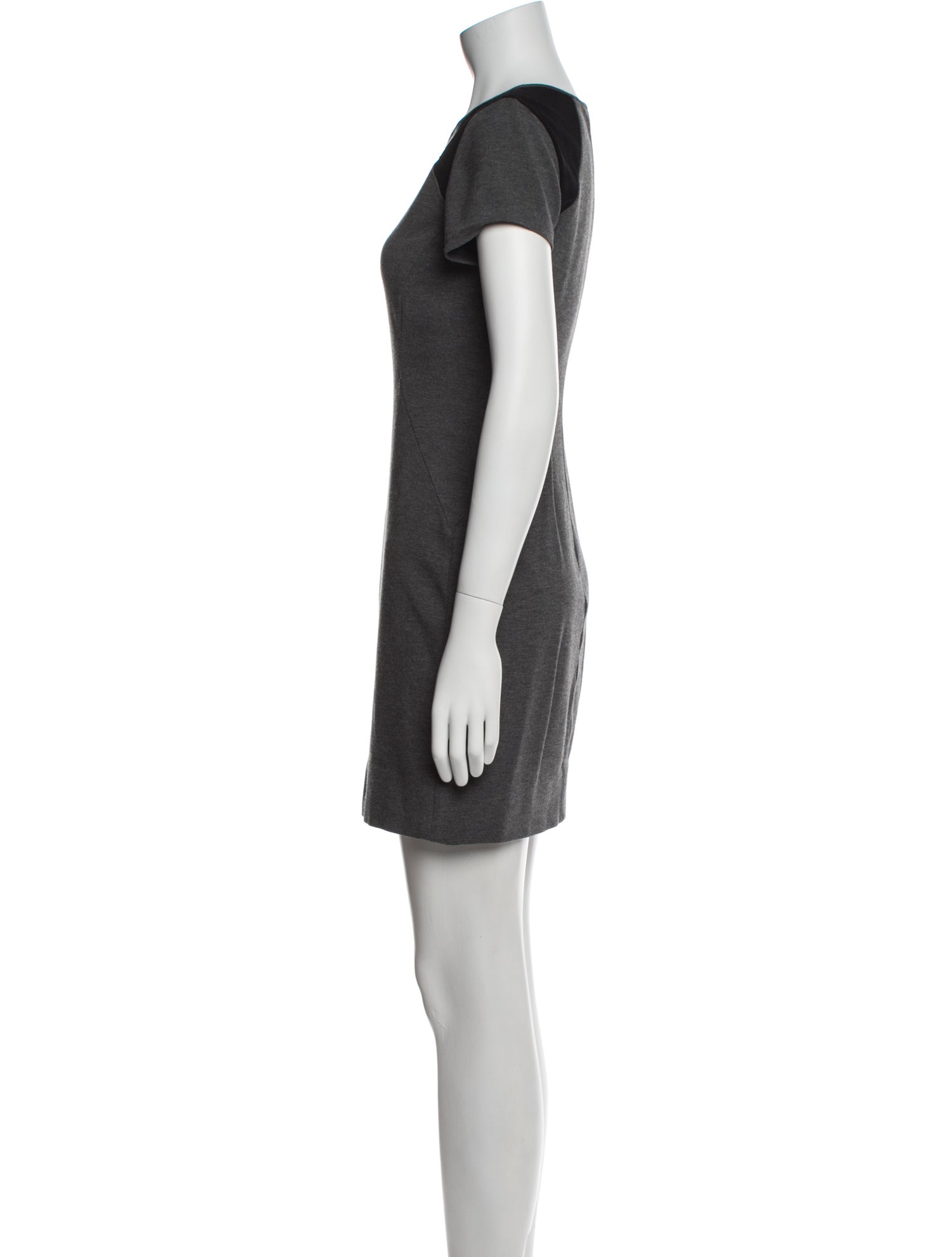 Diane von Furstenberg Crew Neck Mini Dress