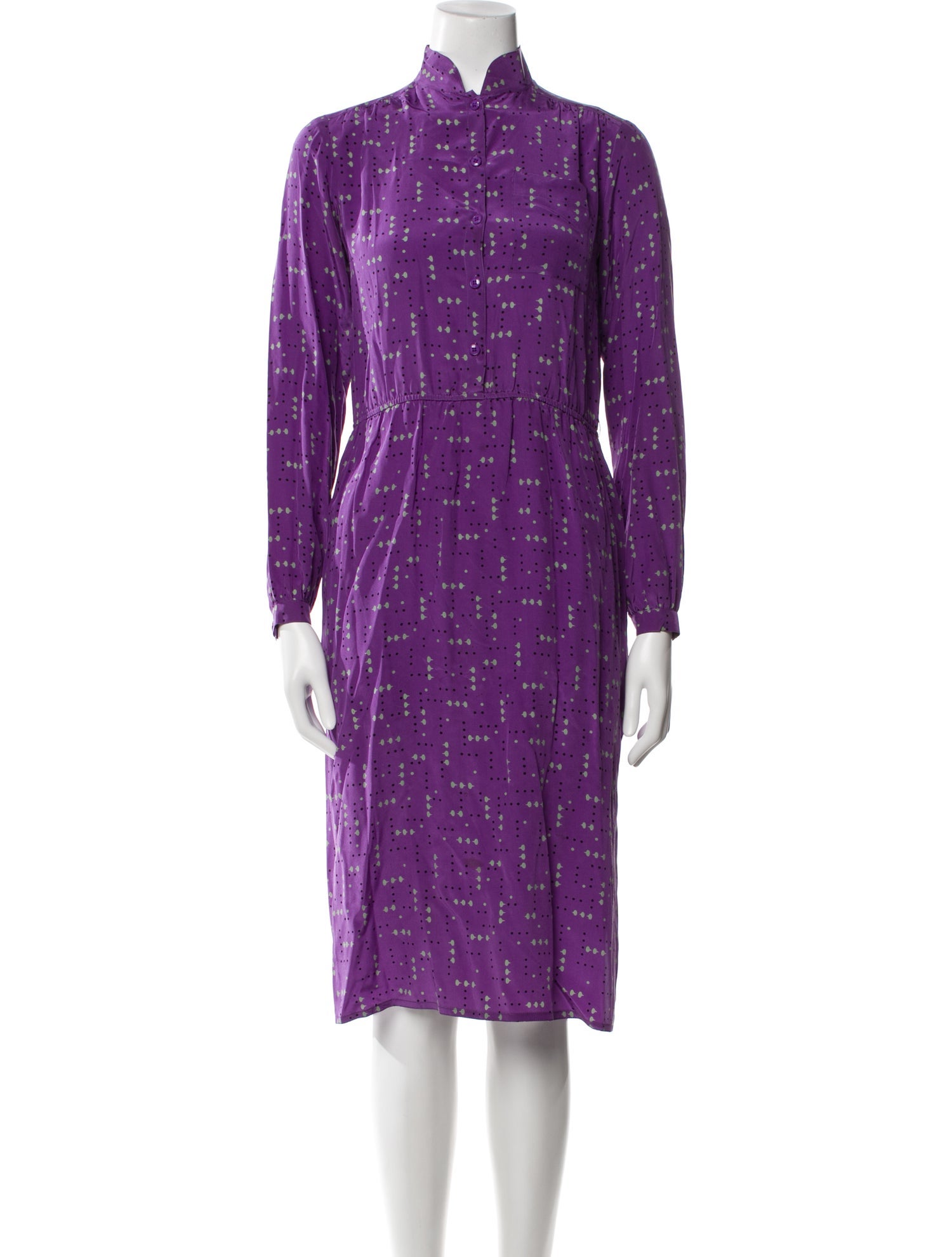 Diane von Furstenberg Silk Knee-Length Dress