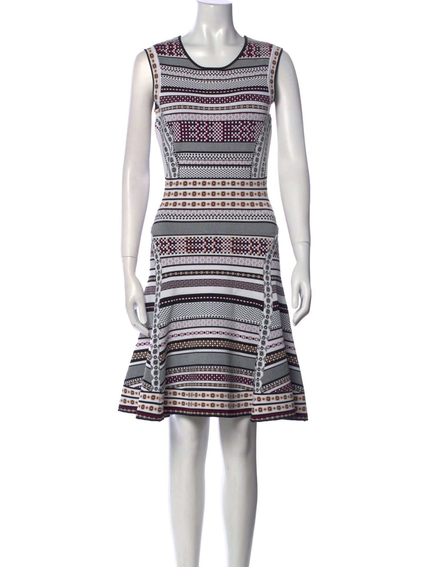 Diane von Furstenberg Striped Mini Dress