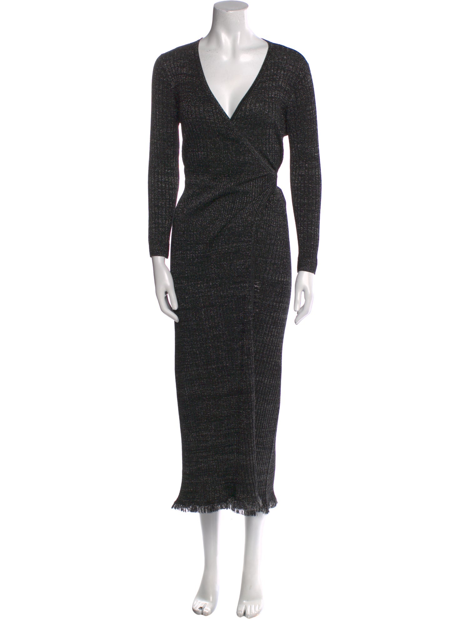 Diane von Furstenberg Merino Wool Long Dress