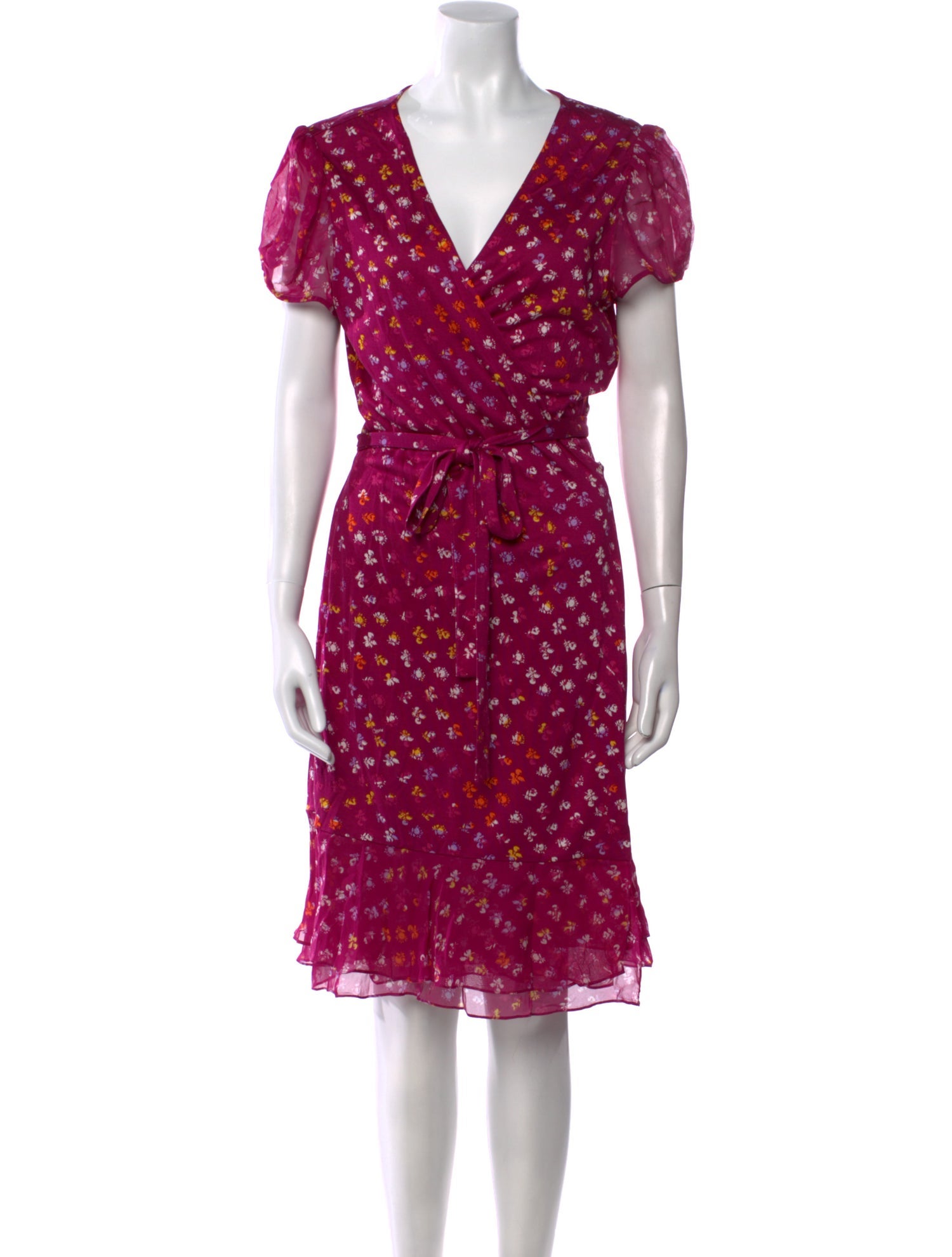 Diane von Furstenberg Silk Midi Length Dress