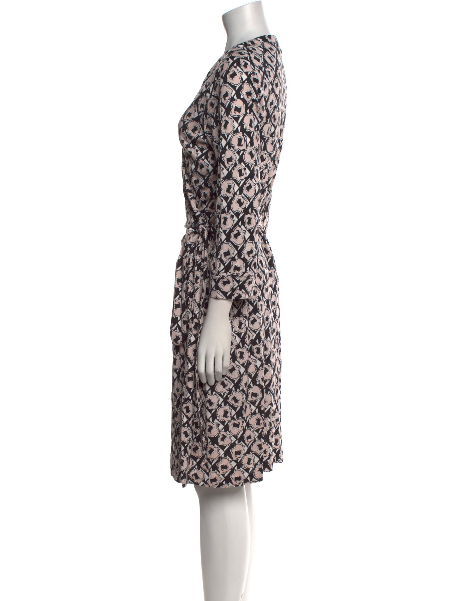 Diane von Furstenberg Silk Knee-Length Dress