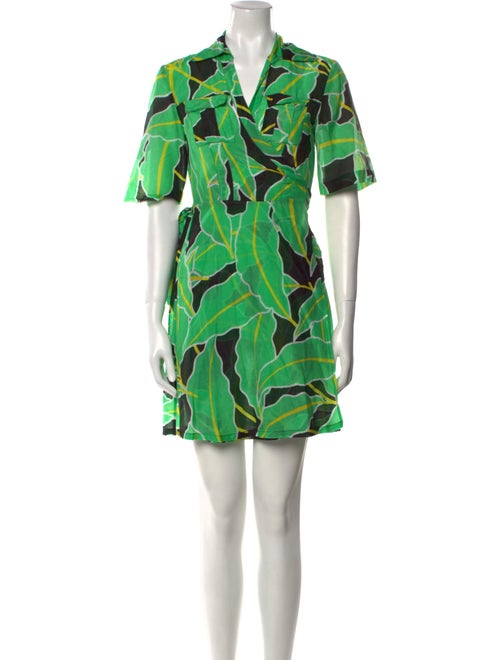Diane von Furstenberg Printed Mini Dress