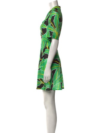 Diane von Furstenberg Printed Mini Dress