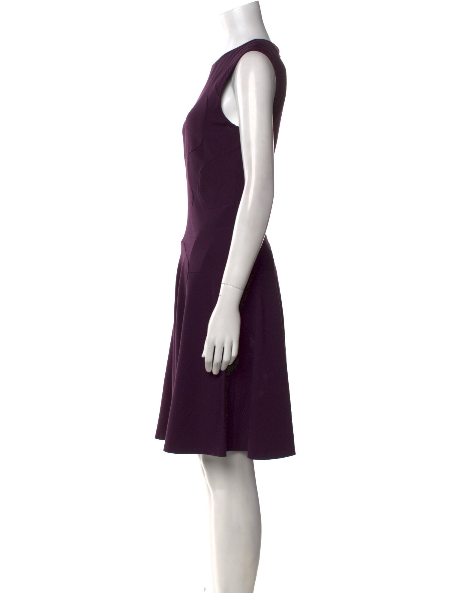 Diane von Furstenberg Crew Neck Knee-Length Dress