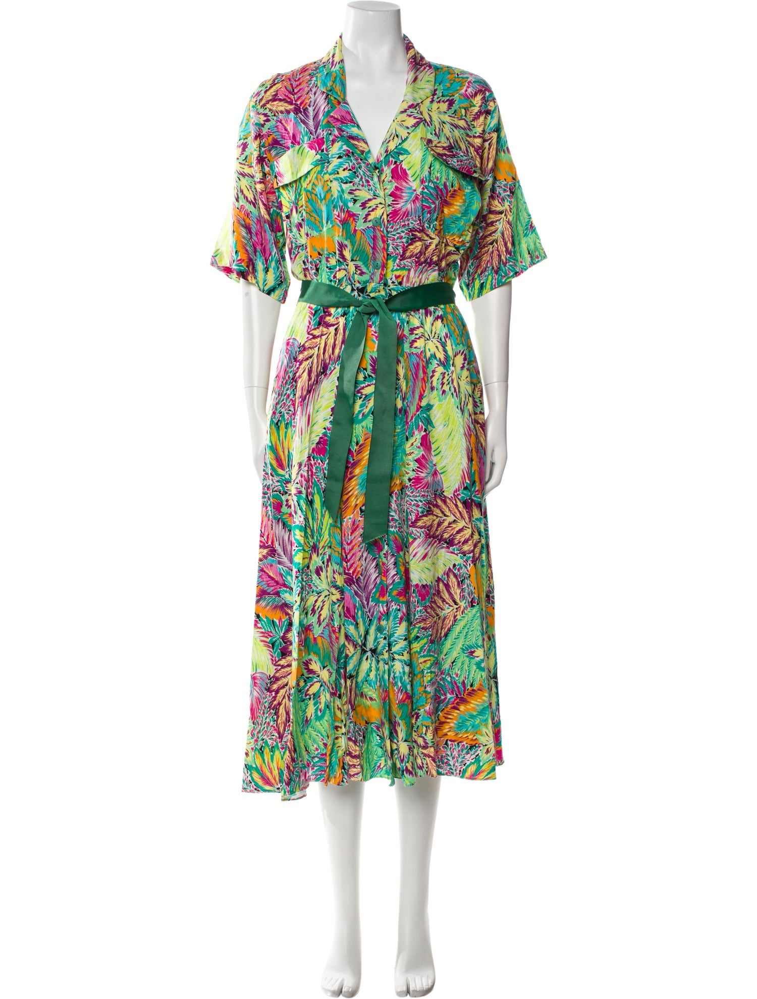 Diane von Furstenberg Printed Robe