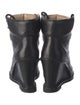 Diane von Furstenberg Leather Lace-Up Boots