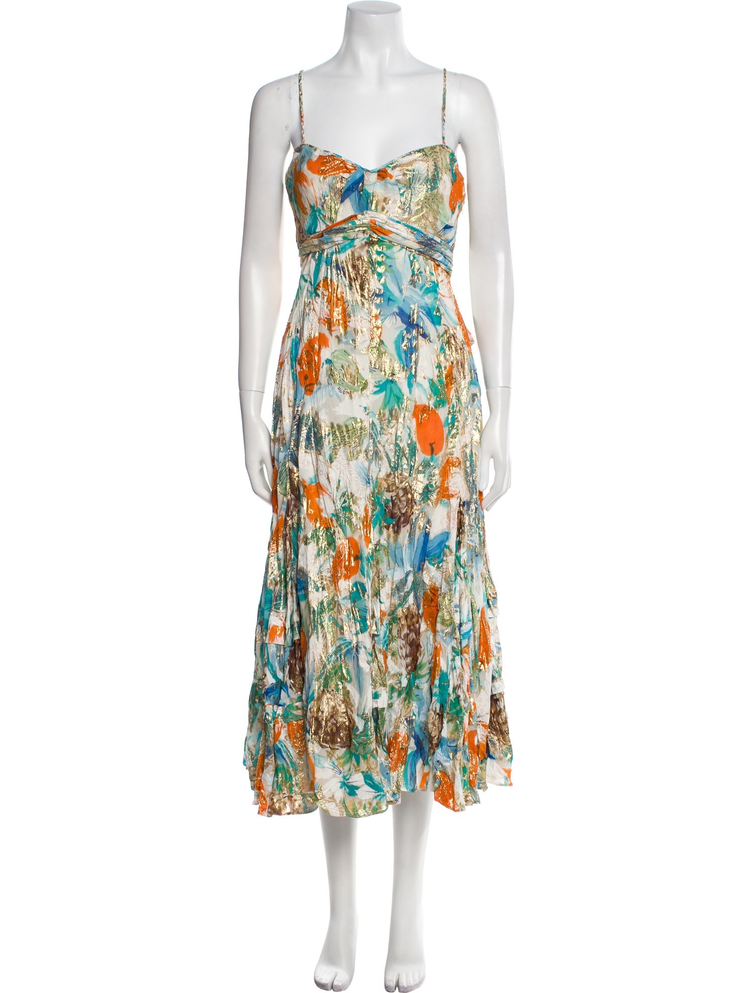 Diane von Furstenberg Silk Long Dress