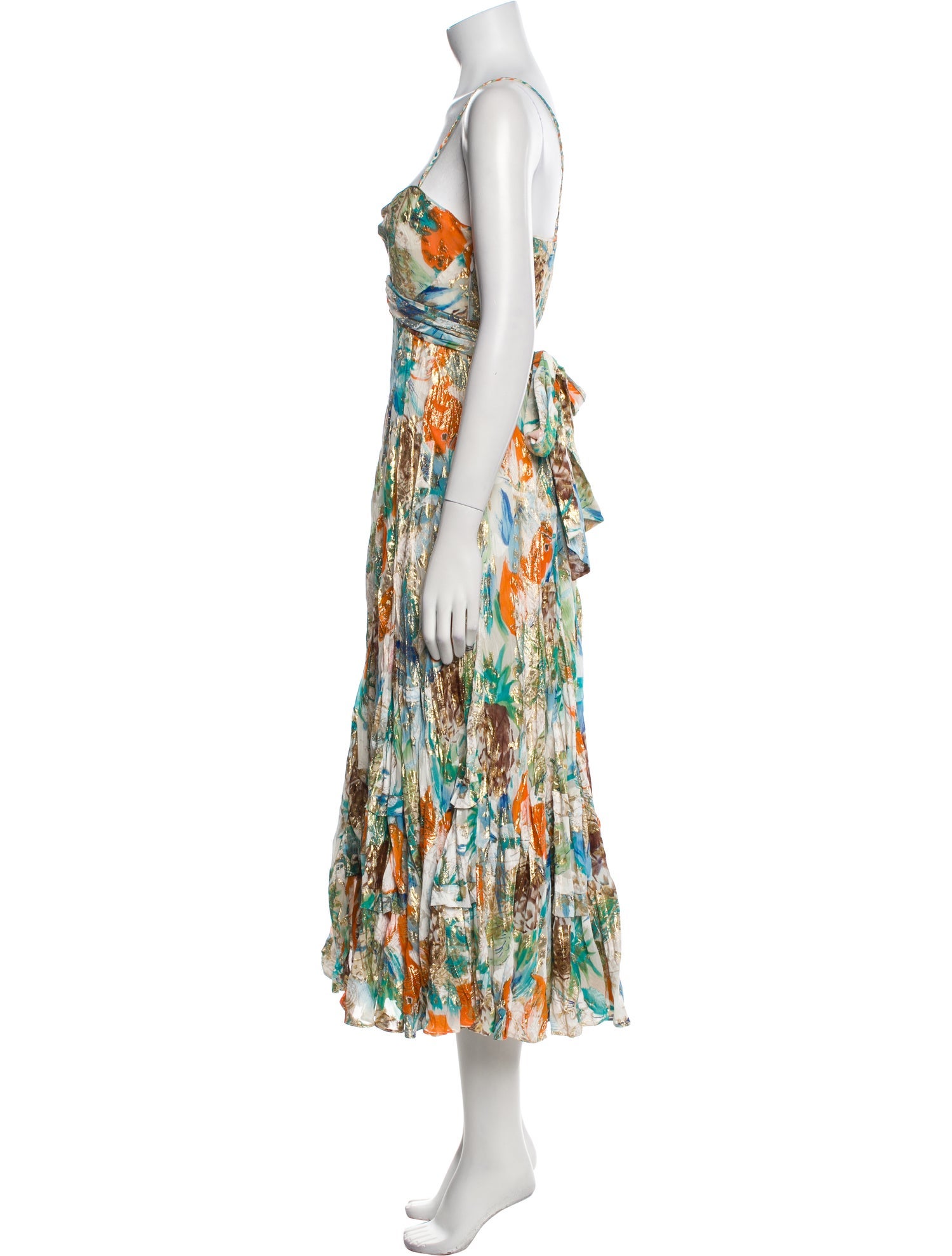 Diane von Furstenberg Silk Long Dress