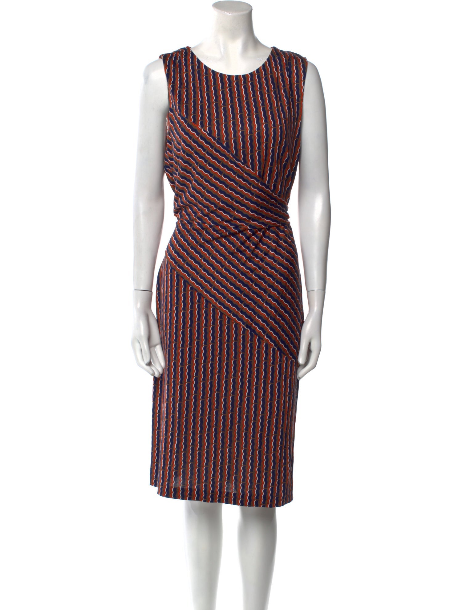 Diane von Furstenberg Silk Knee-Length Dress