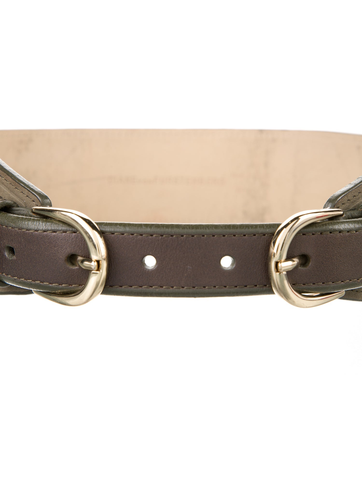 Diane von Furstenberg Wide Nubuck Waist Belt